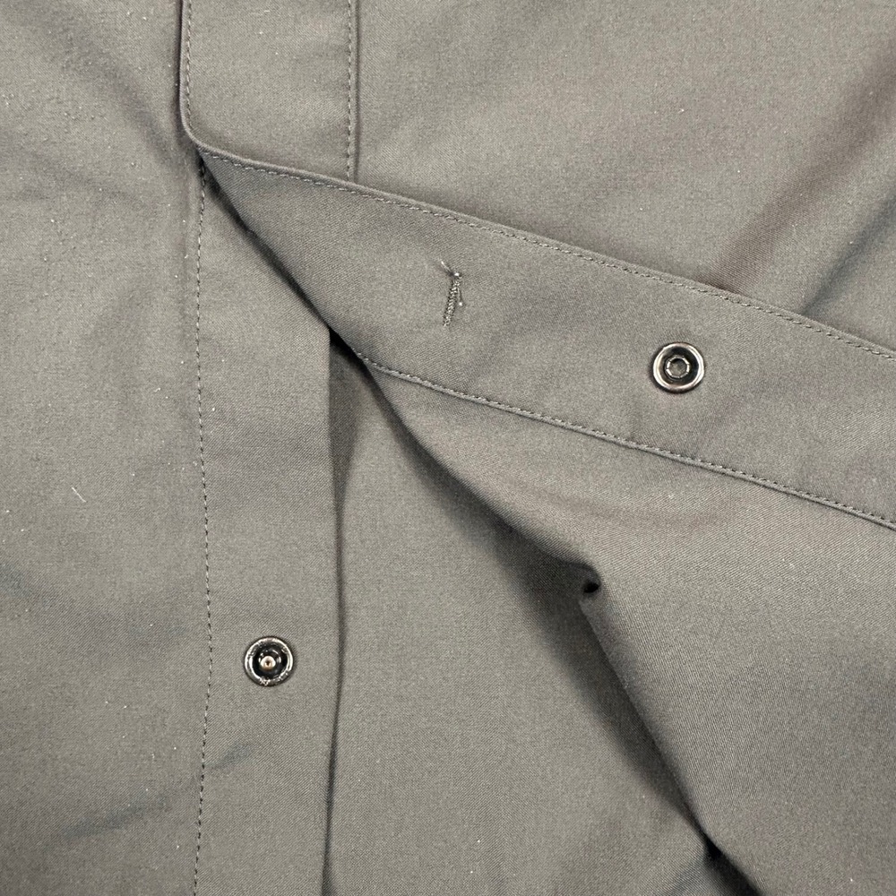 Arcteryx Skyline Shirt Mens Large Blue Short Sleeve Snap Pocket Outdoor Hiking - Picture 6 of 11